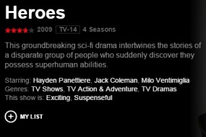 netflix tv shows heroes 300x200 5 Netflix TV Shows to Binge Watch Before Fall Premieres
